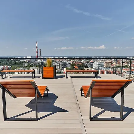 3 Beds Luxury Living With River View In The Heart Of Wroclaw With Air Conditioning Huge Outdoor Patio And Rooftop Deck Wrocław